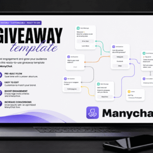 🚀 ManyChat Automation Flow Bundle – Ready to Use, Rebrand & Resell (PLR + MRR Included)