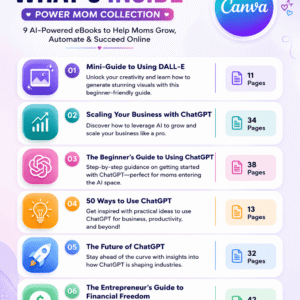 Ultimate AI Business eBooks Bundle for Mom Entrepreneurs | Private Label & Master Resell Rights