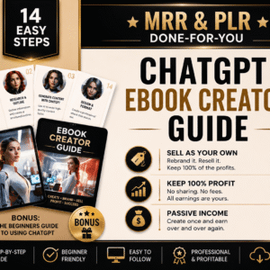 AI-Powered eBook Creation Guide for ChatGPT Users (MRR)