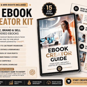 AI-Powered eBook Creation Guide for ChatGPT Users (MRR)
