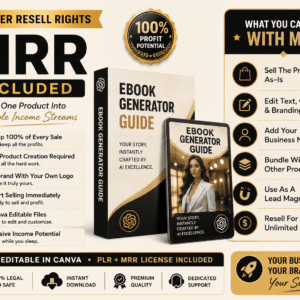 AI-Powered eBook Creation Guide for ChatGPT Users (MRR)