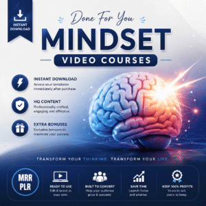 Ready-to-Profit Mindset Course Bundle – 70+ Video Trainings with Resell Rights