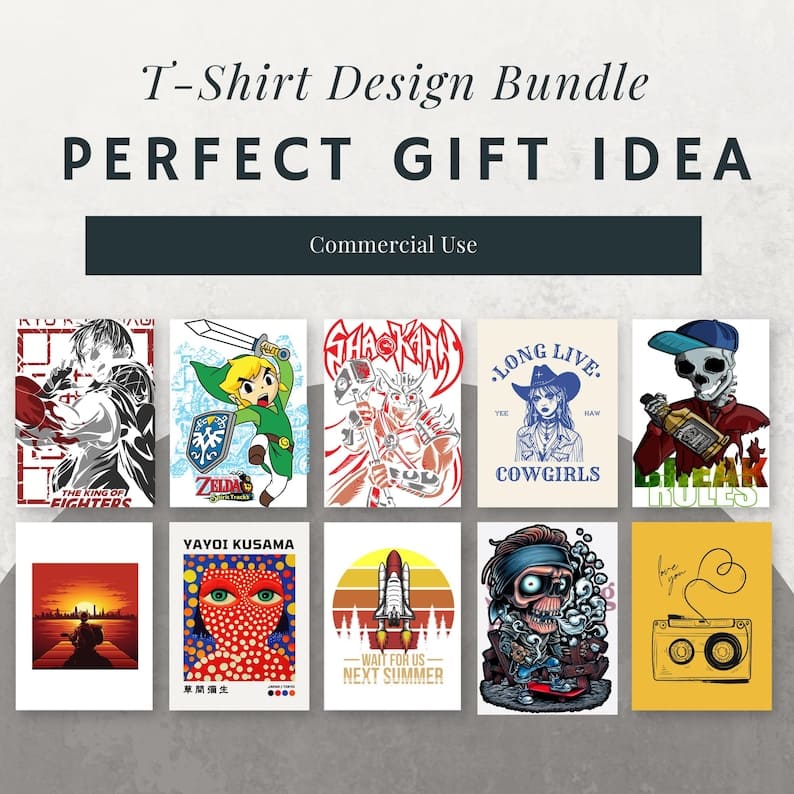 5M+ Premium T-Shirt Designs Bundle | Streetwear, Urban, Anime & Hip Hop Artwork | Instant Download - Image 4